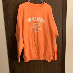 Rhinelander sweatshirt- has small stain
